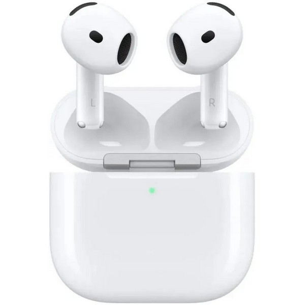 Bluetooth-гарнитура Apple AirPods 4 ANC (A3055,A3056,A3059) Bluetooth белый