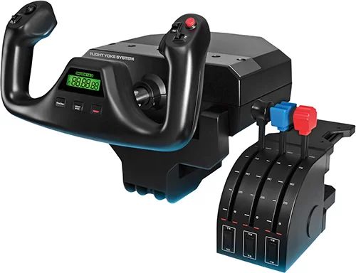 Геймпад Logitech G Saitek PRO Flight Yoke System черный