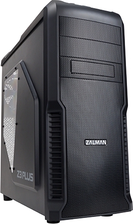 Корпус Zalman Z3 Plus Black Midi-Tower черный